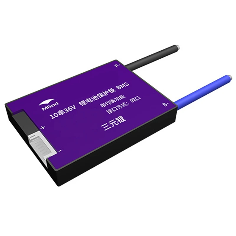 

MGOD BMS 10S 36V Li-Ion Lipolymer Battery 37V PCB With Balance Supports Ebike Escooter