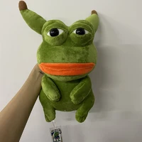 2528cm pokemon anime pikachu bulbasaur squirtle charmander stuffed toy cosplay spoof sad frog pepe kawaii kids toys