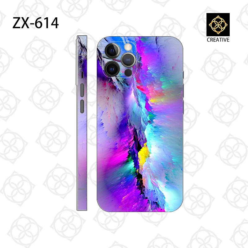 Цветная защитная пленка на заднюю панель для iPhone 15 Pro Max 14 Plus 13 12 Mini наклейка