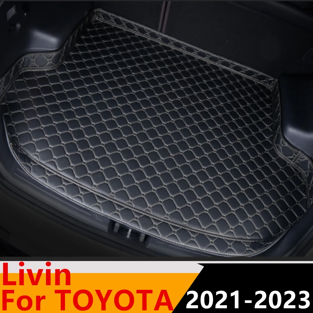 

Автомобильный коврик для багажника Sinjayer, водонепроницаемые автозапчасти, коврики для багажника, высокая боковая Накладка для груза, подкла...