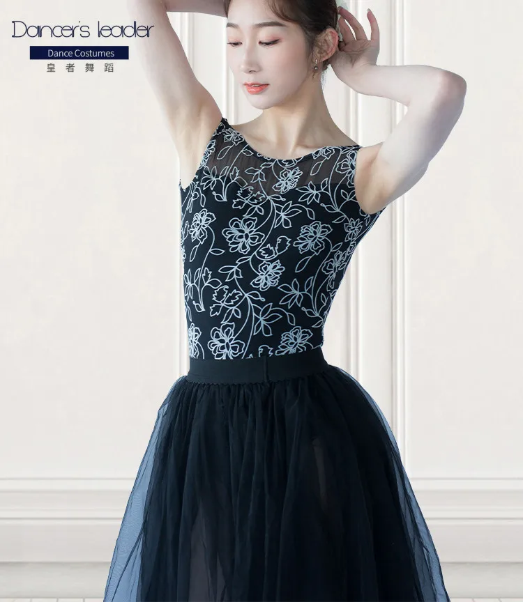 

Fairy Ballet Leotard For Woman Lace Mesh Gymnastics Leotard Sexy Swimsuit Adult Ballerina Stage Costume