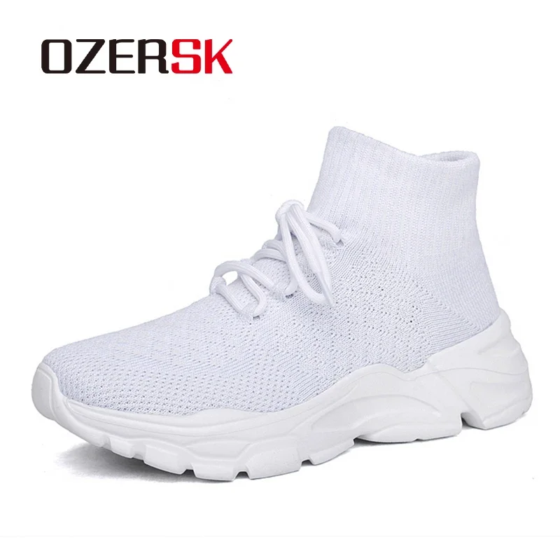 OZERSK Flyweave Mesh женские кроссовки всесезонные дышащие легкие мягкие MD подошвы