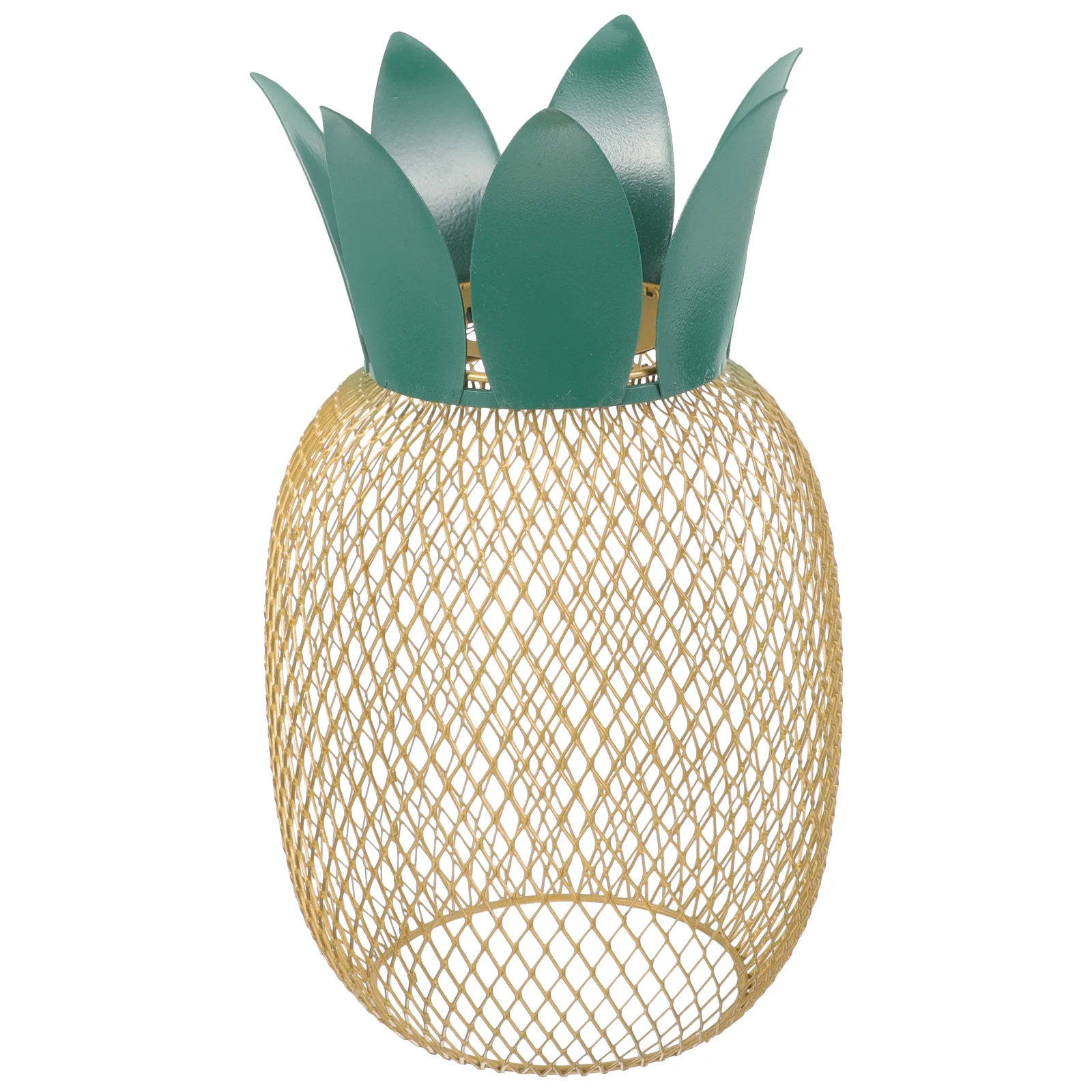 

Pineapple Lampshade Kitchen Decorations Metal Exquisite Mesh Bedroom Decore Stainless Steel Reusable Shades