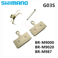 shimano xtr mountain bike g03s narrow resin disc brake pads iamok for br m9000m9020m987 with spring 2 piston bicycle parts