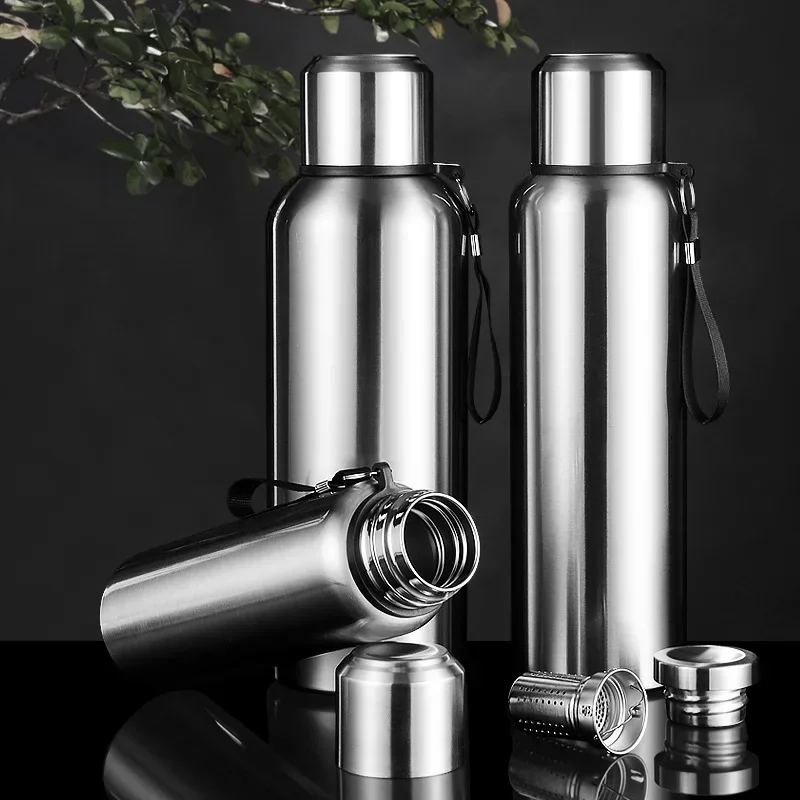 

Cup With Vacuum Display With Temperature Coffee Bottle Lid Vacuum Flask Thermal 0.5-2L Steel Stainless 316 Cup Water