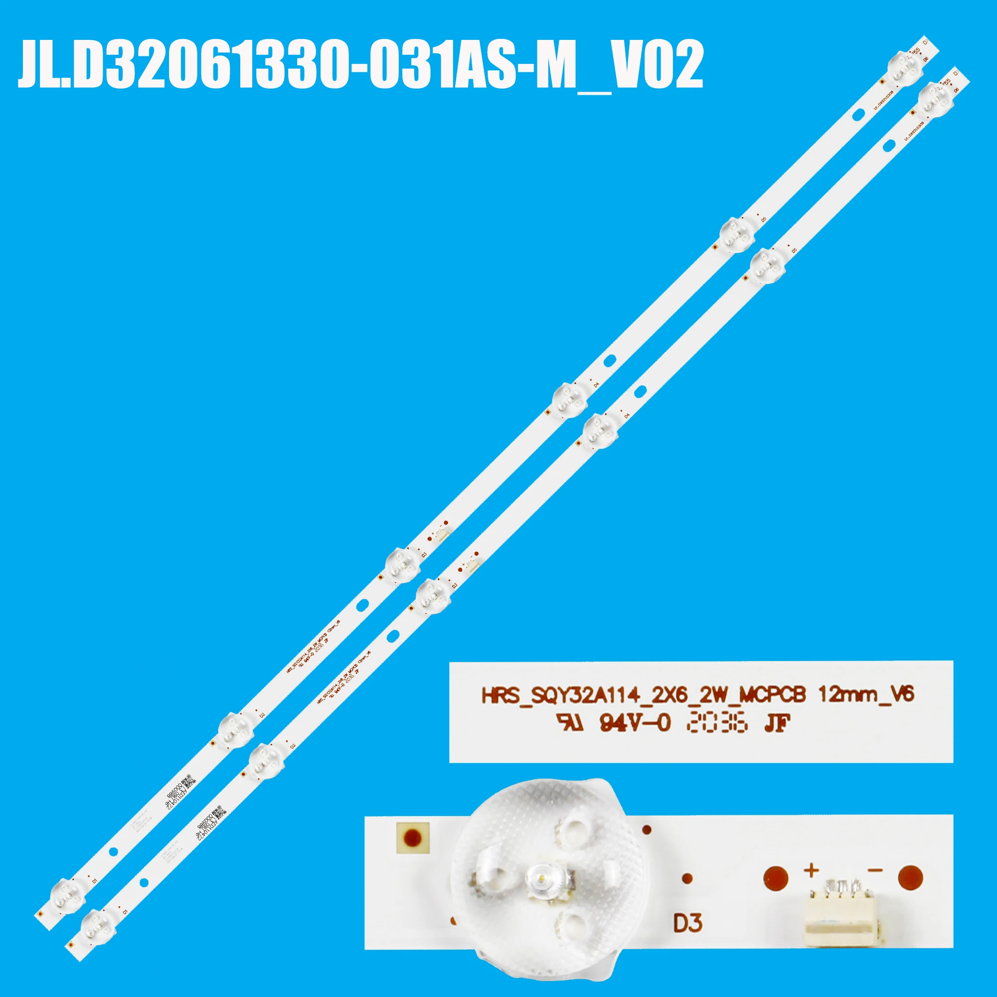 

Светодиодная подсветка 1 / 5 / 10 комплекта для 32LE120T2S2SM 32LHN19S LQ315T3HC54 JL. D32061330 - 031AS - M V02 JL. D32061330 - 031CS - M V01