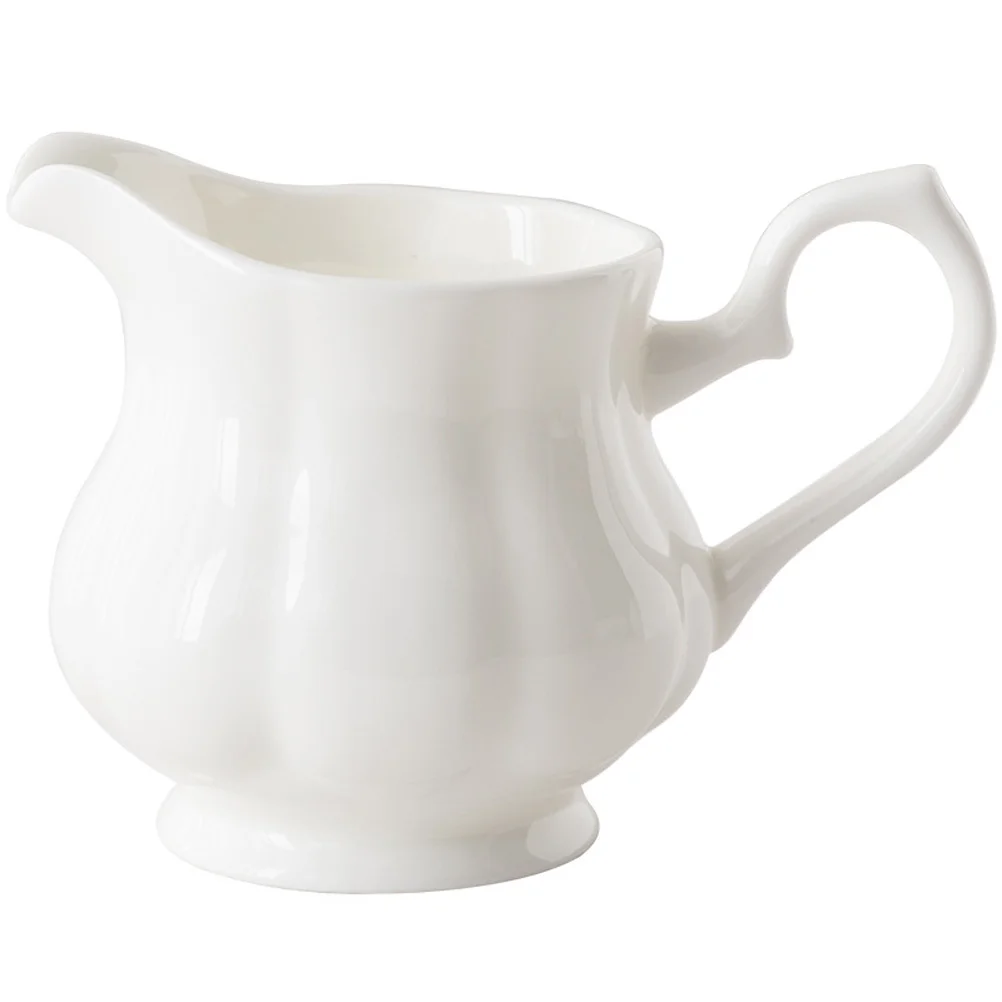 

Pitchercreamer Sauce Frothing Coffee Jug Gravy Ceramic Cup Jugs Dish Cups Syrup Seasoning Soy Serving Handledishes Bowl Pourer