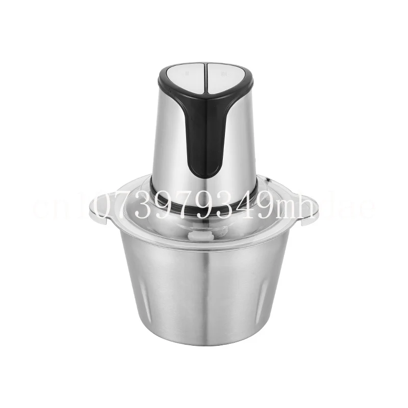 

Meat Grinder Food Chopper 2L Stainless Steel Food Processor for Meat Vegetables Fruits and Nuts Stainless Steel Bowl