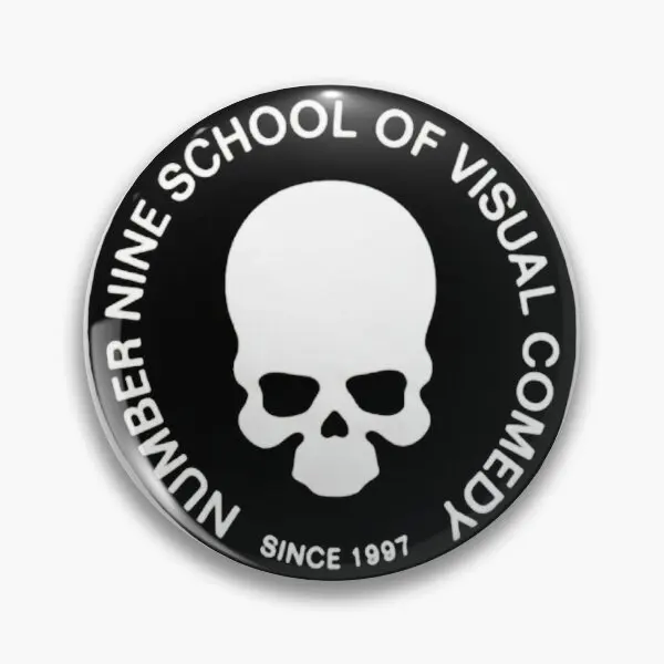 Заколка-булавка для шляпы или одежды номер N Ine с мягкой пуговицей Забавный