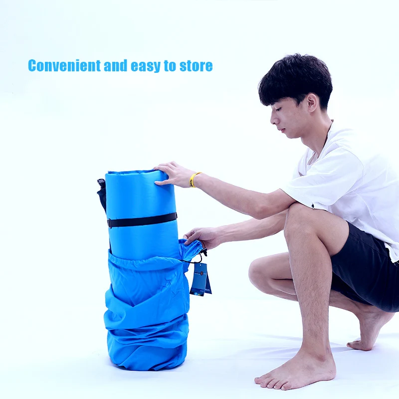 Туристический надувной матрас с подушками походный Мат для сна складная кровать