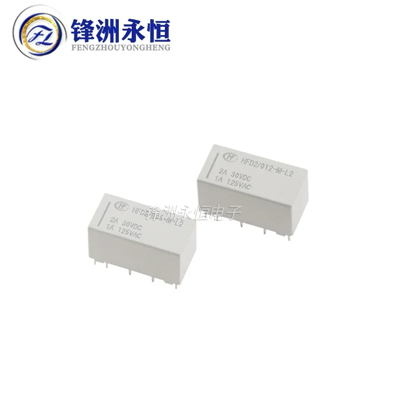 25 шт. магнитное реле с защелкой HFD2-003-S-L2-D HFD2-005-S-L2-D HFD2-005-M-L2 HFD2-012-M-L2 HFD2-024-M-L2 10pin 2A 1A 5V