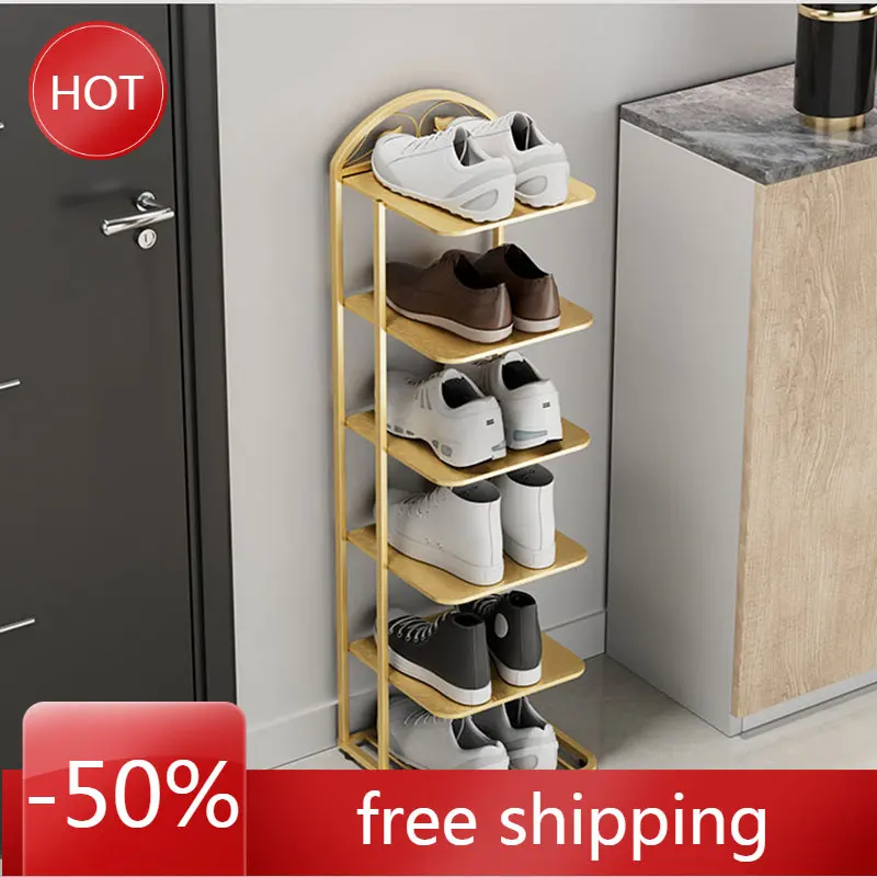 

Multi Layer Shoe Organizer Shelf Ritating Luxury Multilayer Portable Entryway Shoe Rack Space Saving Scarpiere Home Supplies