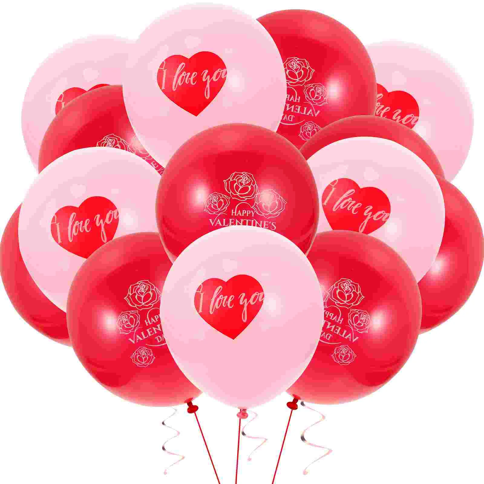 

Day Balloons Valentine S Wedding Party Valentines Balloon Decoration Ballons Props Photolatex Decor Supplies Birthdaydecorative