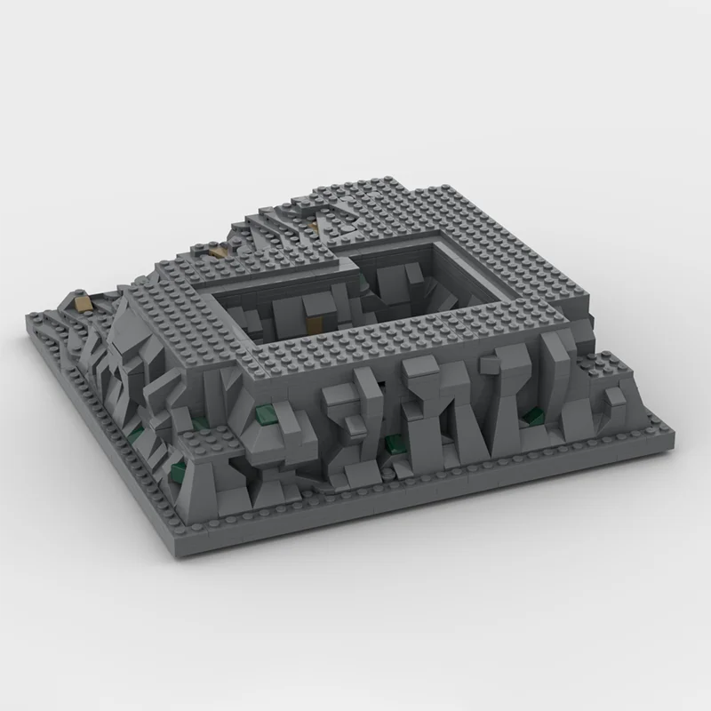 Фото Популярные 1120 шт. MOC базовый пьедестал, строительный блок, технология сборки, кирпичи, игрушки для взрослых/детей, подарки на день рождения, Рождество, фестиваль №4