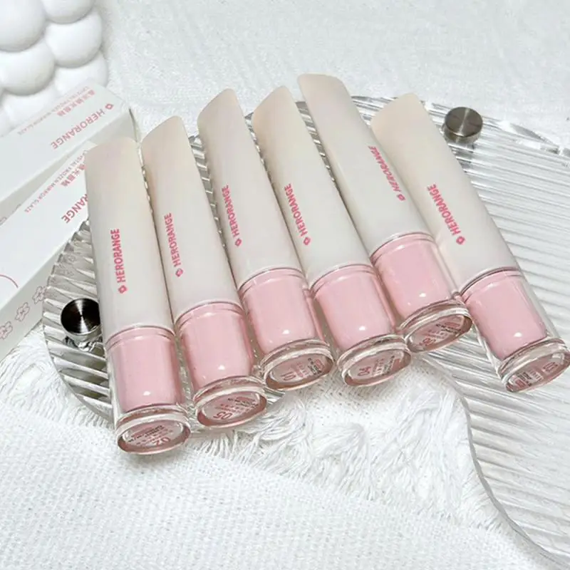 Простая в использовании увлажняющая помада стеклянный блеск для губ зеркальный