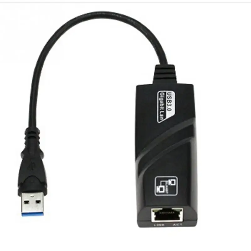 

1000 Mbps USB 3.0 to Network Adapter Ethernet Network Card Wired Gigabit Ethernet RJ45 LAN USB Cable for MAC Windows Computer PC