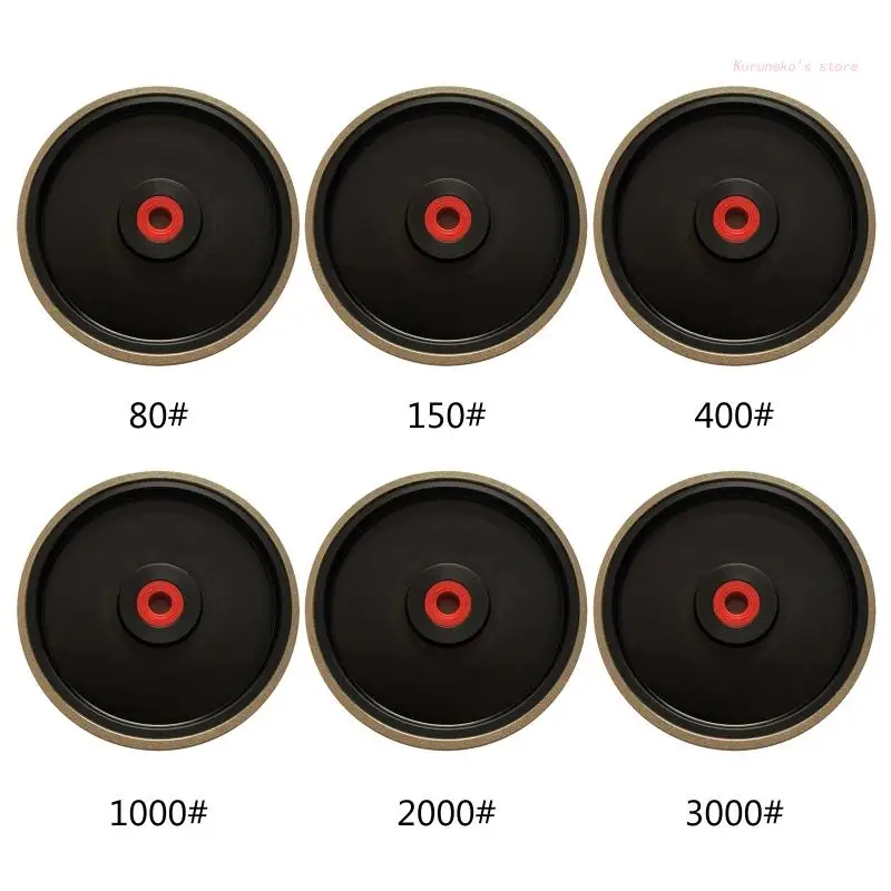 

Diamond Grinding Wheel 6 Inch Grinding and Polishing CBN Wheel for Metal Planks HX6D