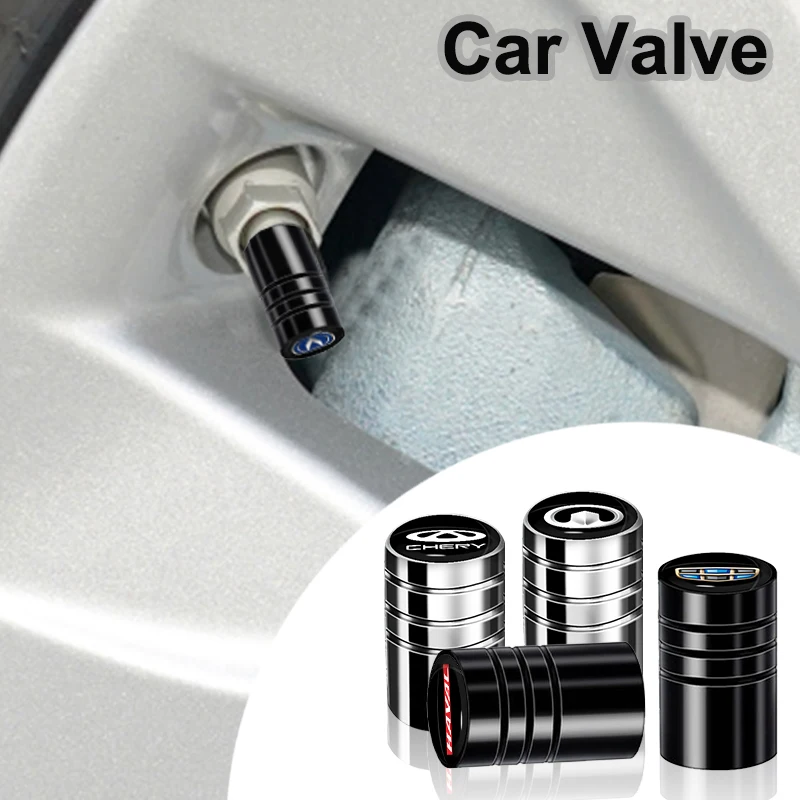 

4pcs Auto Wheel Tire Valve Stem Caps Cover for BMW F10 30 11 31 25 X5 X6 X1 M3 M5 M6 E71 F01 F02 F87 E46 Serie1 Car Accessories