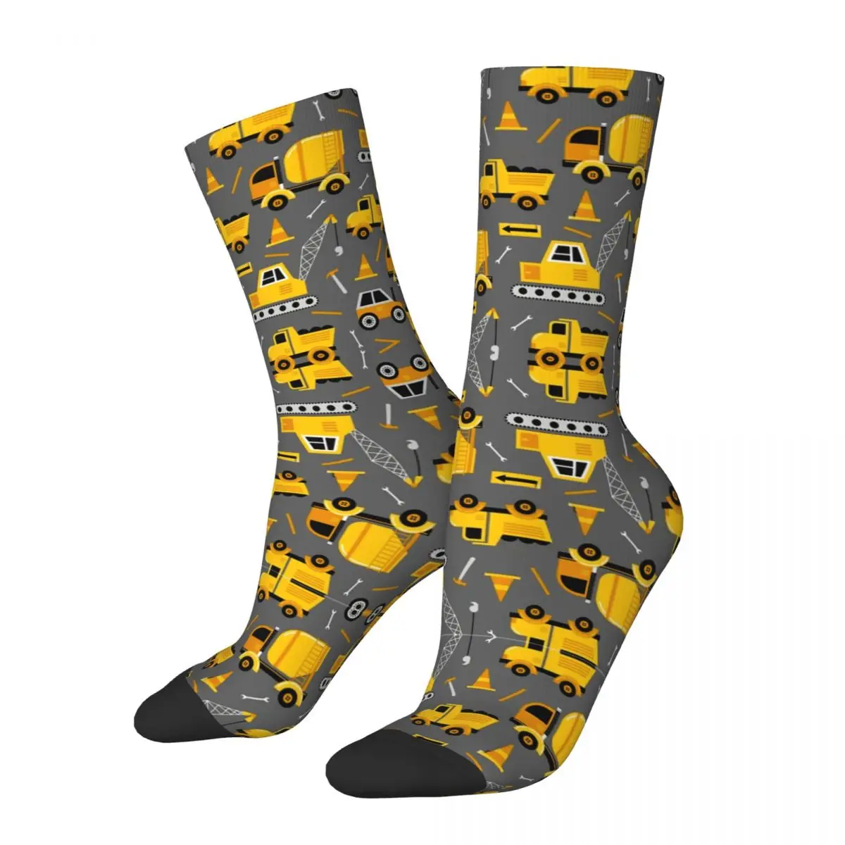 

premium Construction Trucks R92 Stocking BEST TO BUY Compression Socks Humor Graphic