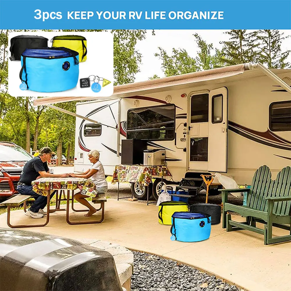 

Комплект из 3 шт. водонепроницаемых и пыленепроницаемых электрических шнуров, для хранения шлангов и садовых канализаций