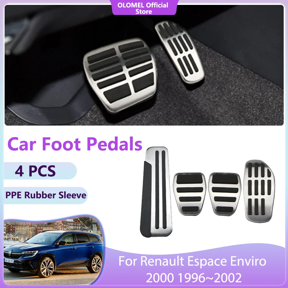 Для Renault Espace eco 2000 1996 ~ 2002 автомобильные педали колодки тормоза Нескользящие без