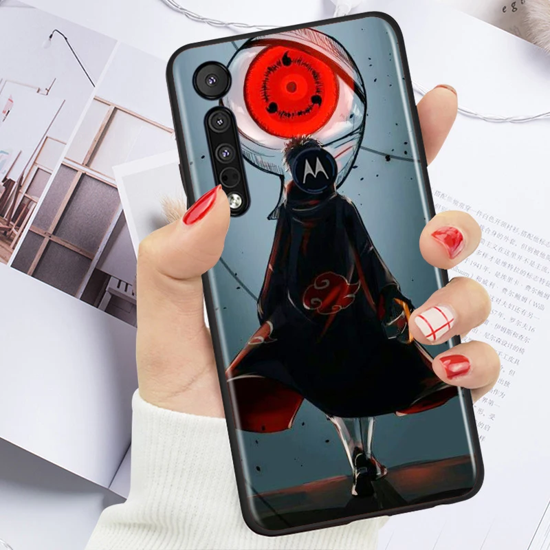 naruto kakashi cartoon role for motorola moto g g60 g60s g50 g40 g9 g10 e7i e6s power edge 20 e20 2021 x3 s pro black phone case free global shipping