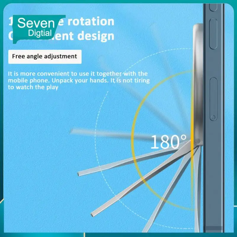 

Foldable Adjustable Magnetic Stand Zinc Alloy Mobilephone Ring Holder For Iphone 12 13 14 Series Universal Finger Ring Holder