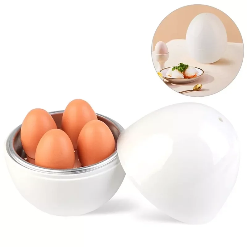 

Egg Steamer Boiler Cooker Easy Quick 5 Minutes Hard Or Soft Rapid Boiled Kitchen Cooking Tools For Home Breakfast