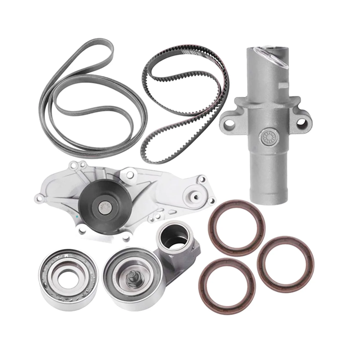 Комплект ремней ГРМ для автомобильного двигателя направляющий водяной насос
