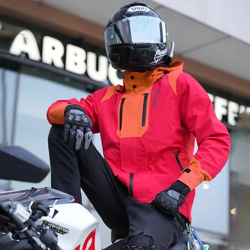 Зимняя мотоциклетная куртка Motoboy мужская одежда для велоспорта повседневная