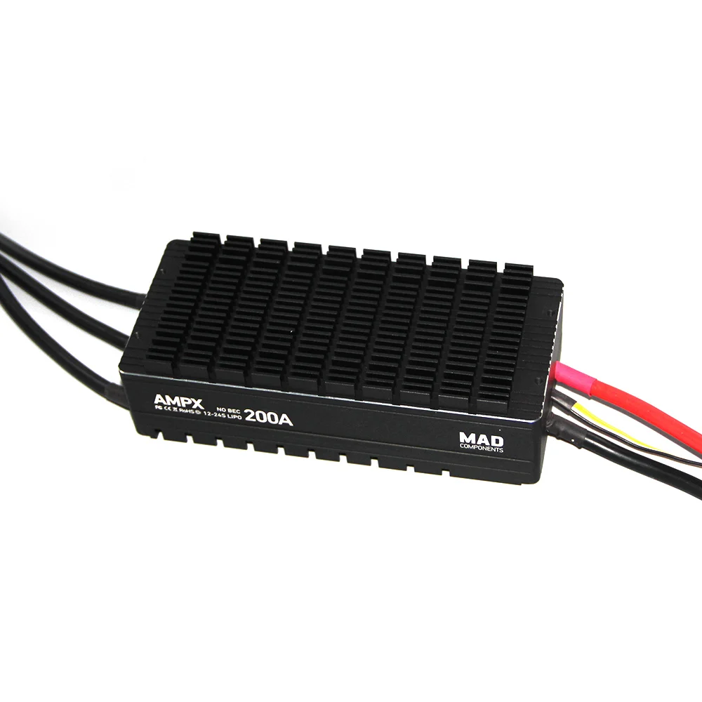 

MAD AMPX 200A 12-24S High Quality Low Voltage Brushless Electronic motor speed controller