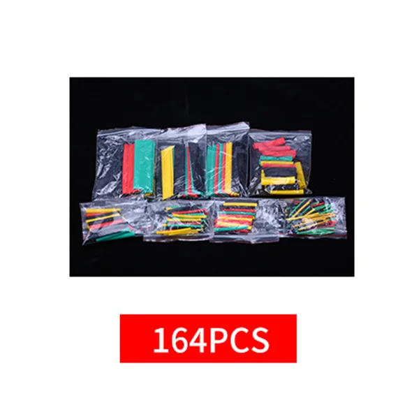 

Термоусадочные трубки полиолефиновые черные и цветные 127-800 шт