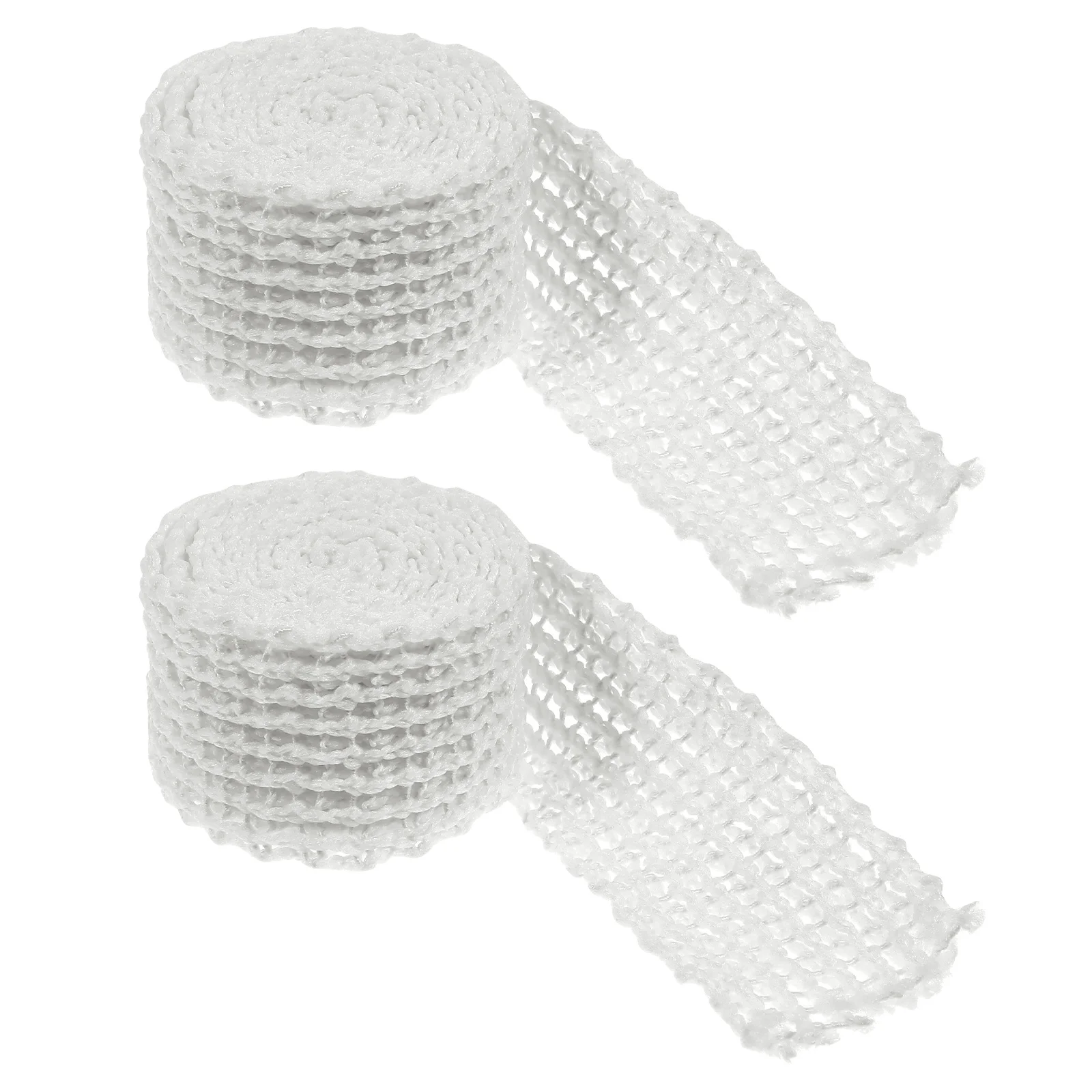 

2 Rolls Elastic Ham Sock Butcher String for Meat Cooking String for Meat Meat String Meat Netting Roll Sausage Making Supplies