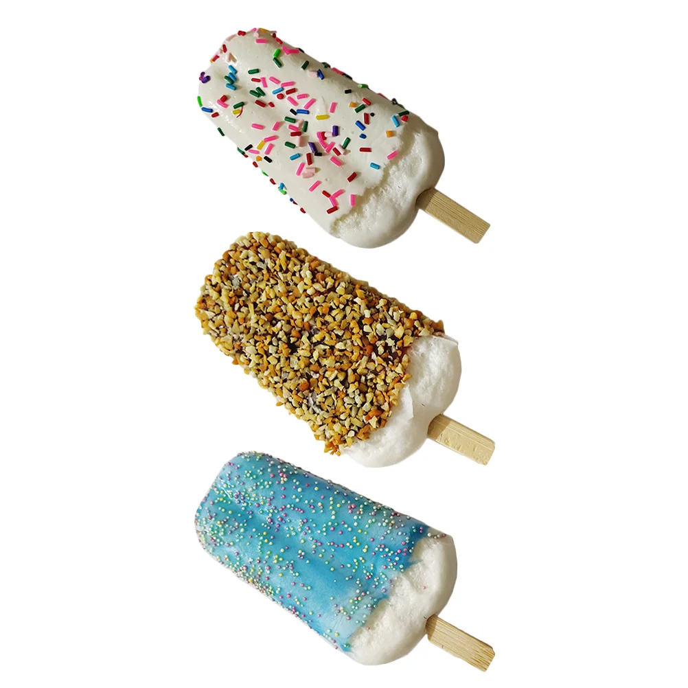 

Cream Iceartificial Model Kitchen Toy Pretend Toys Fake Play Dessertprop Party Miniature Props Lifelike Ornament False