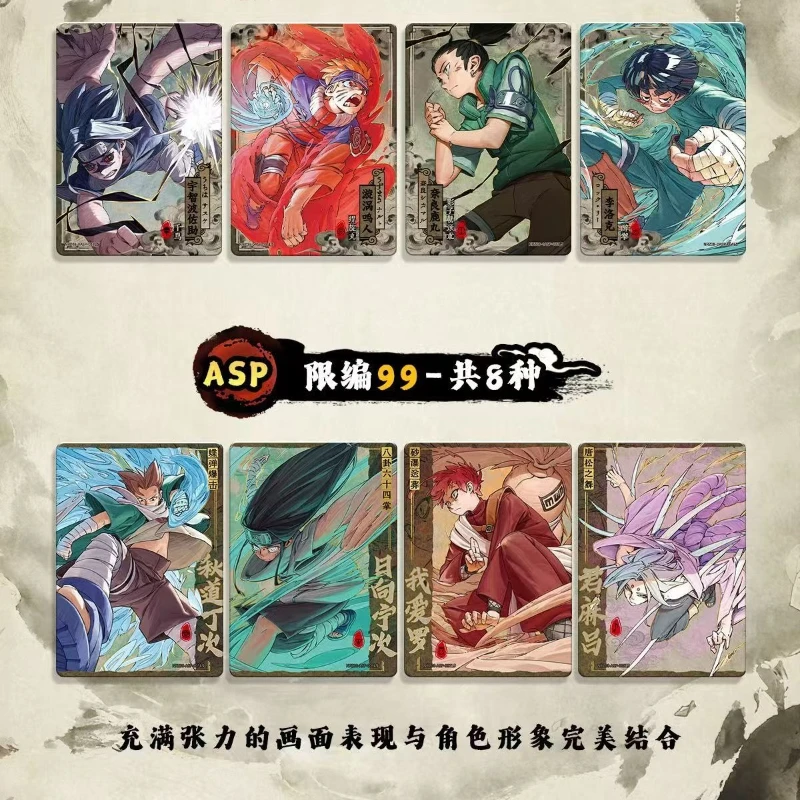 Фото Оригинальная коллекционная карточка KAYOU NARUTO: Учиха Саске, 8 серий, аниме, комикс, мультфильм, сувенирная продукция, игрушка для детей, праздничный подарок №3