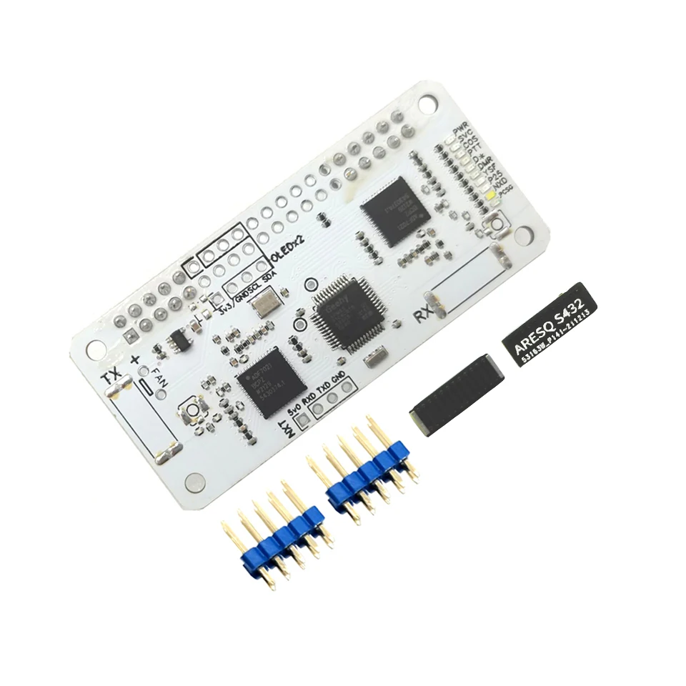 Jumbospot Mini MMDVM HS Dual Hat дуплексный RX TX УВЧ VHF комплект платы точки доступа P25 DMR YSF для
