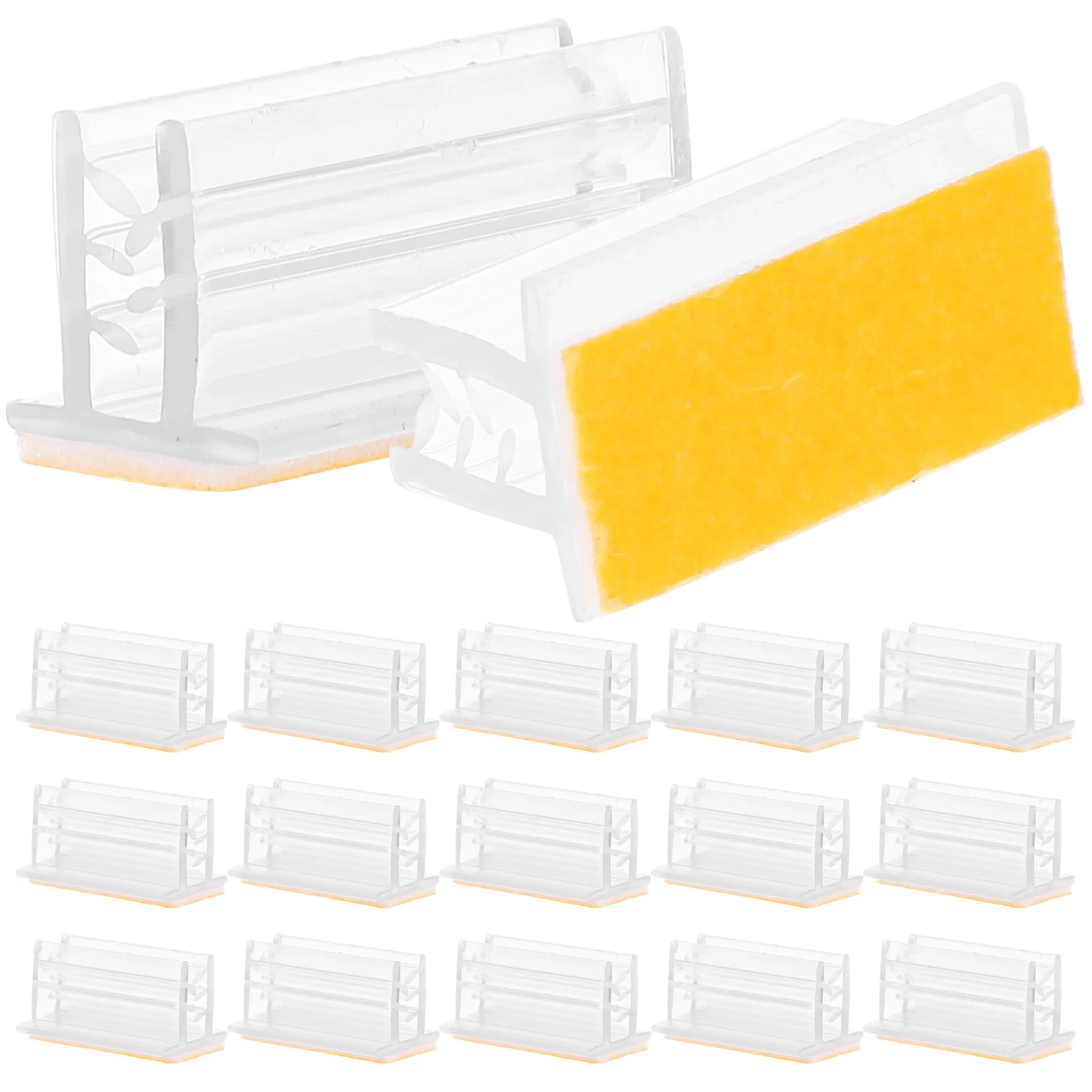 50 шт. самоклеящиеся держатели для табличек настольные панель вывесок с именем