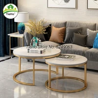 popular modern 100 marble round coffee table for living room 2 in 1 combination tea table %d0%b6%d1%83%d1%80%d0%bd%d0%b0%d0%bb%d1%8c%d0%bd%d1%8b%d0%b9 %d1%81%d1%82%d0%be%d0%bb%d0%b8%d0%ba mesa de centro