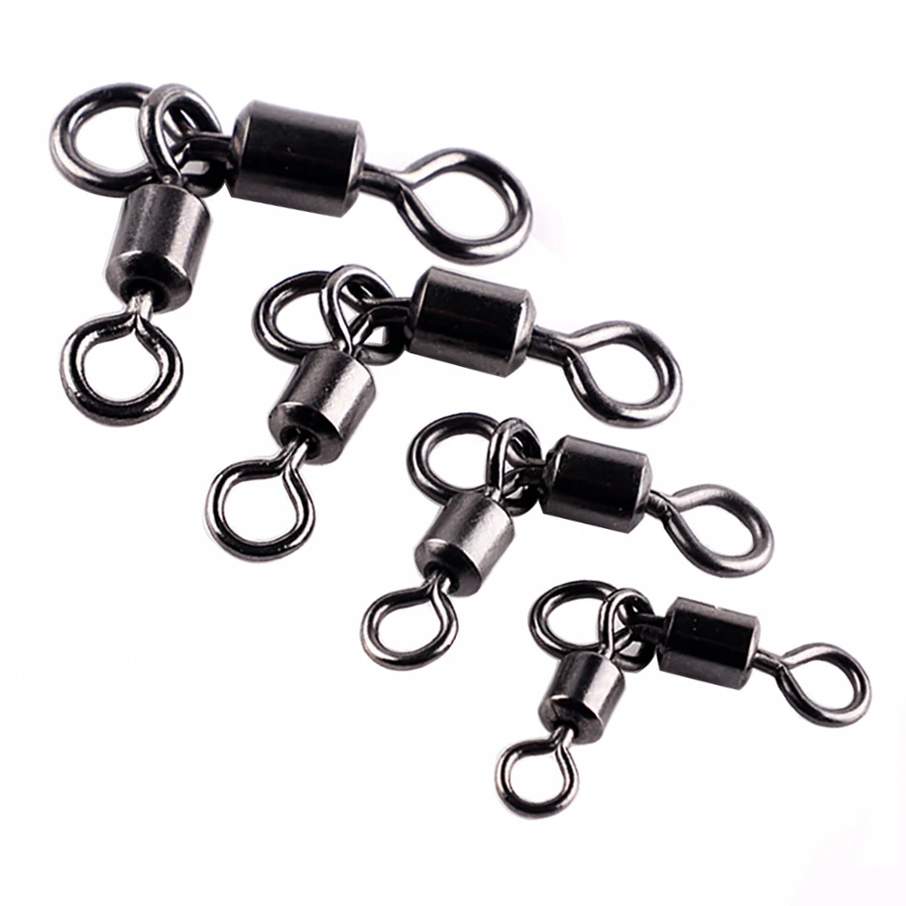 

Crane Swivels 3 Way Connector Strong Power Rolling Swivel Stainless Steel Crossline Swivel Heavy Duty Fishing Tackle Accessories