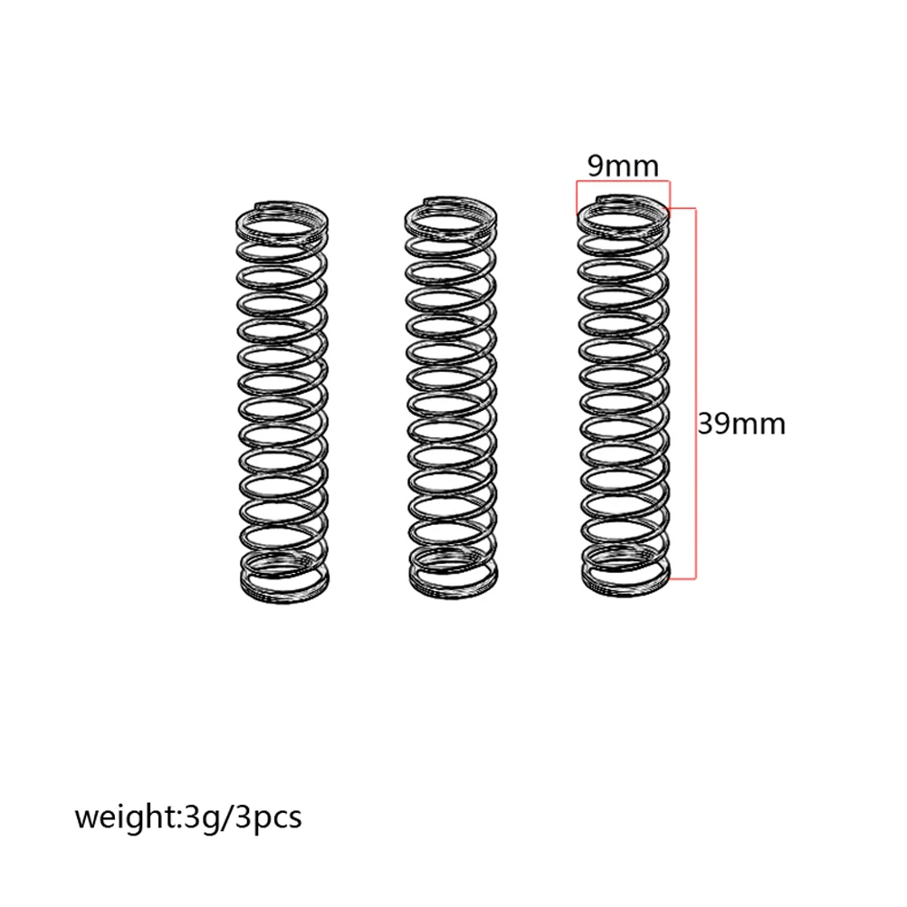3-х шт. набор труб латунные пружинные грузовики запасные части для деревянных