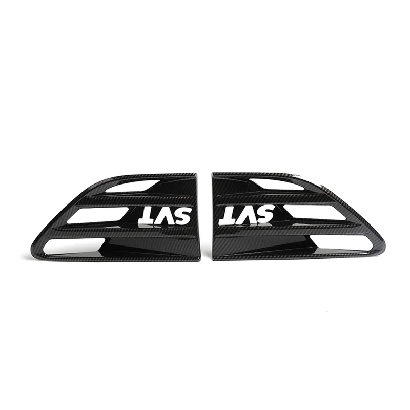 

Fender Grille Air Outlet Vent Trim Cover Trim for Ford F150 Raptor 2009-2014 SVT Accessories (ABS Carbon Fiber)