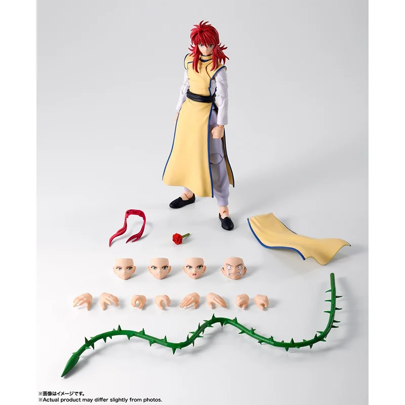 Фото Оригинальная фигурка Bandai Spirits S.H.Figuarts Yu Yu Hakusho Minamino Shuuichi, аниме-фигурка, коллекционная модель, игрушка, подарок №5