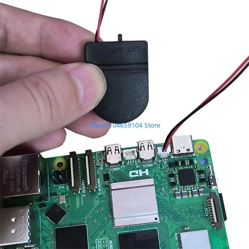 Фото RTCBattery Box Держатель часов реального времени для RPI 5 Pi5 (батарея CR2032 в комплект не входит) №5