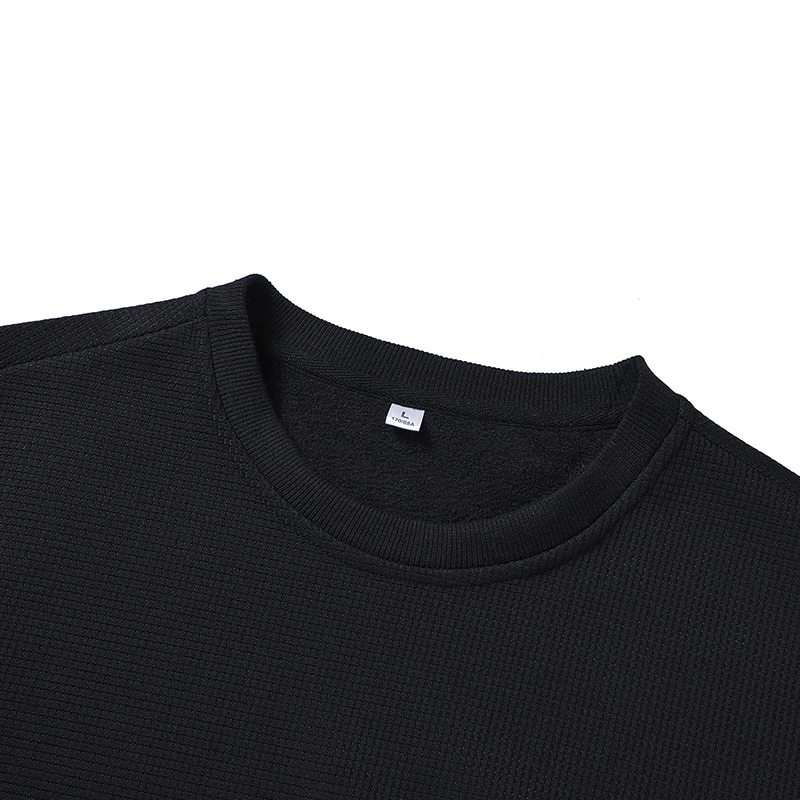 Korean Fashion Men'S Pullover Set 2022 Autumn And Winter High Quality Thickened New Sport Casual Crew Neck Two Piece Suit