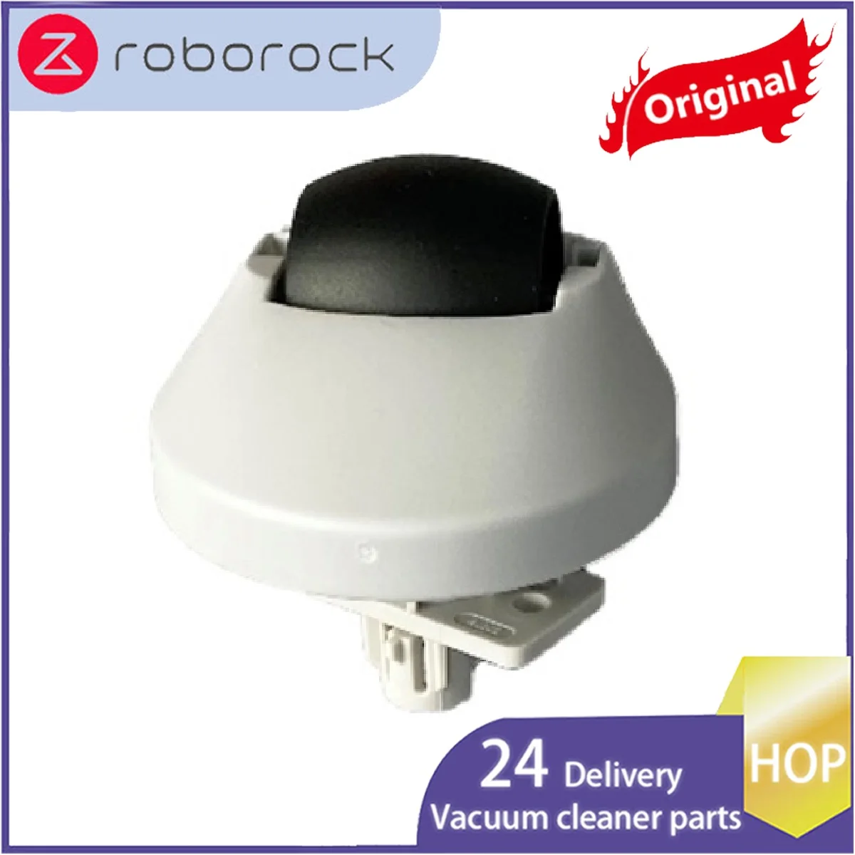Фото Универсальное переднее колесо для роботов-пылесосов Roborock S7, S5 MAX, S55 Max, S6, S6 PURE, S6 MAX V, S70, S75 – Запчасти и аксессуары №5