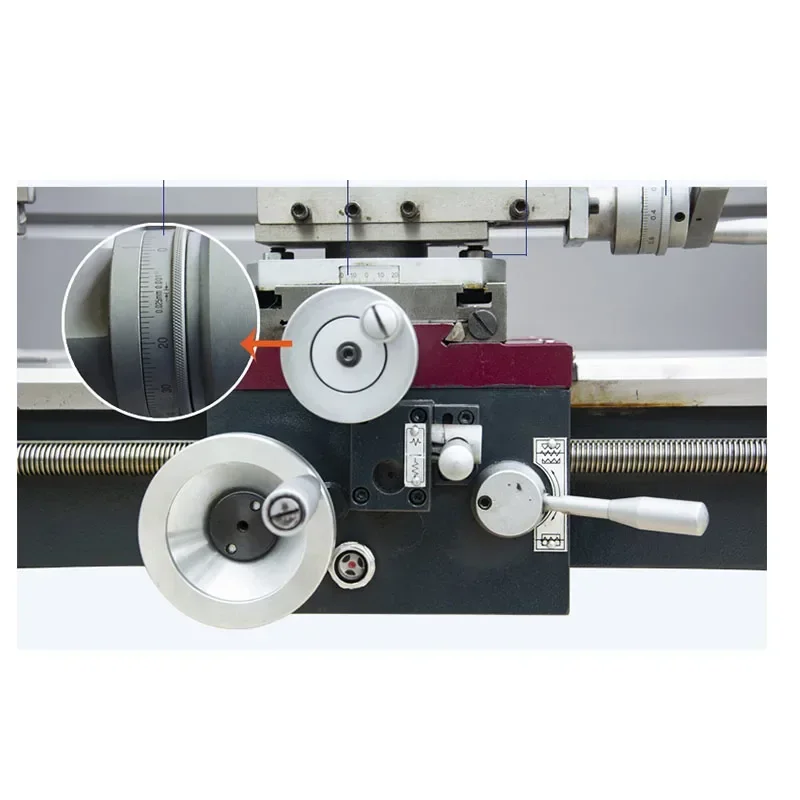 CJM280 Настольный токарный станок Промышленный Небольшой настольный Бытовой по