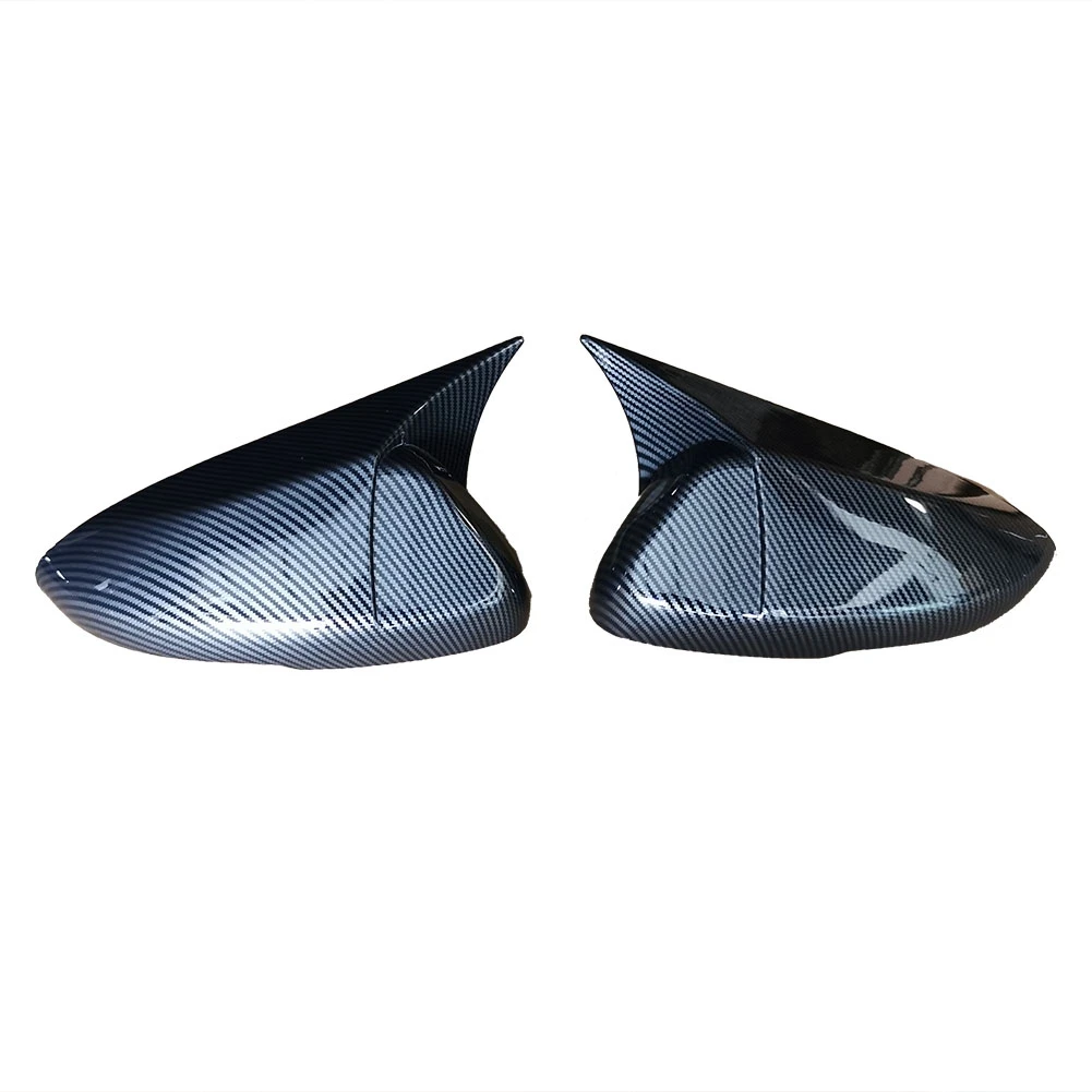 

1 Pair Side Door Rear View Mirror Cover Trim for-Honda Accord 10Th Gen 2018 2019 2020 Ox Horns Mirror Shell B