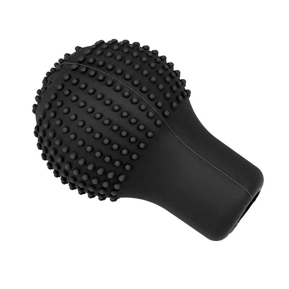 

80 X 51mm/3.15 X 1.97 Inches Shift Knob Cover Non Slip Shifter Silicone