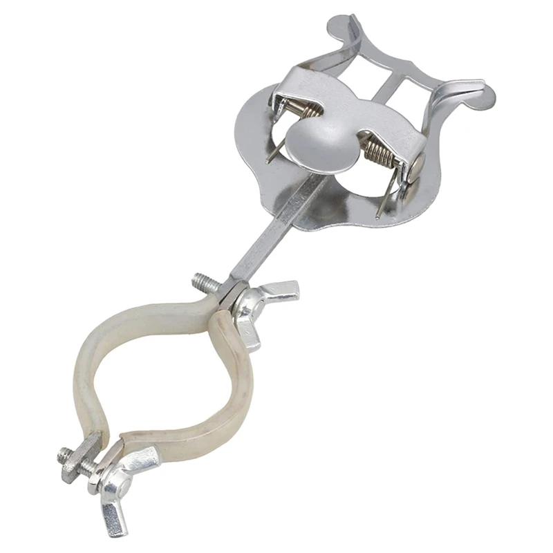

Metal Plating Clarinet Marching Music Lyre Clip Silver Clarinet Clamp-On Holder Clarinet Sheet Music Clamp