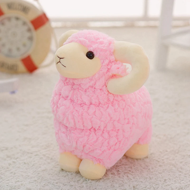 Имитация плюшевой овцы игрушка Мягкое Животное ягненок коза кукла игрушки для